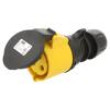 Konektor: napájecí AC zástrčka zásuvka 32A 110VAC IEC 60309