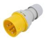 Konektor: napájecí AC zástrčka vidlice 16A 110VAC IEC 60309