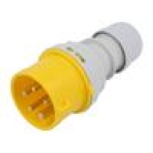 Konektor: napájecí AC zástrčka vidlice 16A 110VAC IEC 60309