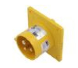 Konektor: napájecí AC zásuvka zásuvka 16A 110VAC IEC 60309