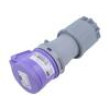 Konektor: napájecí AC zástrčka zásuvka 16A 24VAC IEC 60309