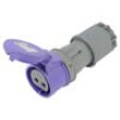 Konektor: napájecí AC zástrčka zásuvka 32A 24VAC IEC 60309