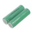 Akum: Li-Ion 18650,MR18650 3,6V 2500mAh Ø18,55x65,1mm 30A