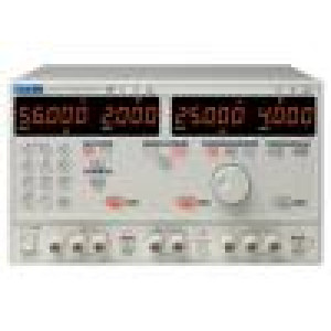 Napájecí zdroj: programovatelný laboratorní Ch: 3 0÷56VDC 0÷4A