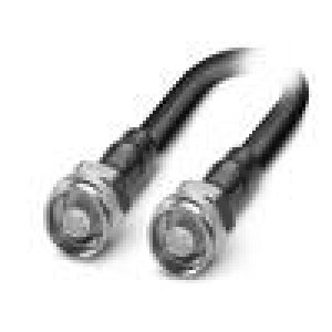Kabel N vidlice,z obou stran FRNC stíněné konektory černá