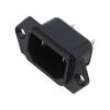 Konektor: napájecí AC zásuvka vidlice 10A 250VAC IEC 60320
