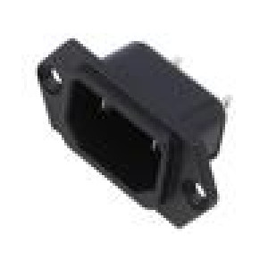 Konektor: napájecí AC zásuvka vidlice 10A 250VAC IEC 60320