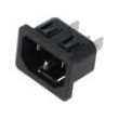 Konektor: napájecí AC zásuvka vidlice 10A 250VAC IEC 60320