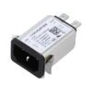 Konektor: napájecí AC zásuvka vidlice 15A 250VAC IEC 60320