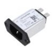 Konektor: napájecí AC zásuvka vidlice 2A 250VAC IEC 60320