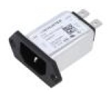 Konektor: napájecí AC zásuvka vidlice 2A 250VAC IEC 60320