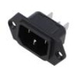 Konektor: napájecí AC zásuvka vidlice 10A 250VAC IEC 60320