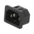 Konektor: napájecí AC zásuvka vidlice 10A 250VAC IEC 60320