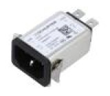 Konektor: napájecí AC zásuvka vidlice 1A 250VAC IEC 60320