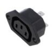 Konektor: napájecí AC zásuvka zásuvka 10A 250VAC IEC 60320