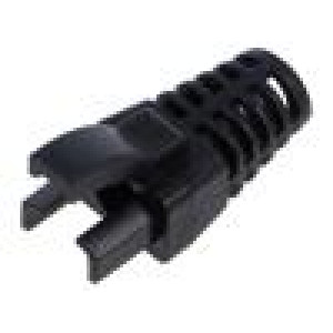 Krytka vidlice RJ45 černá