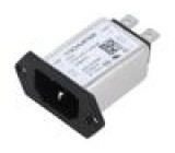 Konektor: napájecí AC zásuvka vidlice 4A 250VAC IEC 60320