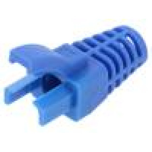 Krytka vidlice RJ45 modrá