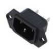 Konektor: napájecí AC zásuvka vidlice 10A 250VAC IEC 60320