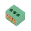 Svorkovnice do plošného spoje 5mm póly: 3 na PCB 0,75÷2,5mm2