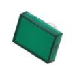 Čočka pro tlačítko 16mm 51 zelená plast 15,3x21,5mm