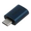 Adaptér USB 3.2 Gen 2 USB A zásuvka,USB C vidlice modrá