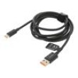 Kabel High Speed,USB 2.0 USB A vidlice,USB C vidlice 1,5m