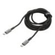Kabel High Speed,USB 2.0 USB C vidlice,z obou stran 2m černá