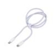 Kabel High Speed,USB 2.0 USB C vidlice,z obou stran 1m bílá