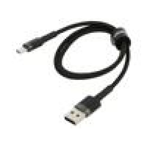 Kabel High Speed,USB 2.0 USB A vidlice,USB C vidlice 0,5m