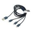 Kabel High Speed,USB 2.0 1,5m modrá Standard: Power Delivery