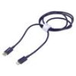 Kabel High Speed,USB 2.0 1m fialová 20W