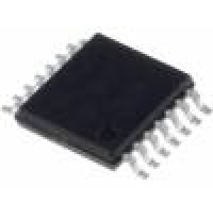 MCP3004-I/ST Převodník A/D Kanály:4 10bit 200ksps 2,7-5,5VDC TSSOP14