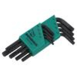 Sada klíčů Torx® TX09,TX10,TX15,TX20,TX25,TX27,TX30,TX40