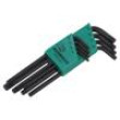 Sada klíčů Torx® TX09,TX10,TX15,TX20,TX25,TX27,TX30,TX40