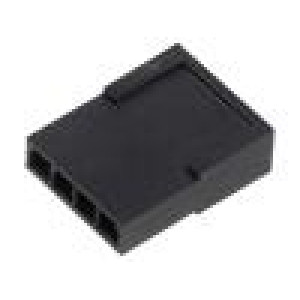 Konektor: vodič-vodič Micro-Fit 3.0 PIN: 4 zástrčka vidlice