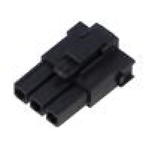 Konektor: vodič-vodič Mega-Fit PIN: 3 přímý -40÷105°C UL94V-0