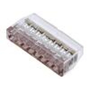 Rychlosvorka pružinová svorka 0,75÷4mm2 600V 24A na kabel