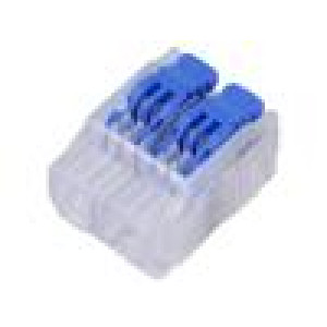 Rychlosvorka pružinová svorka 0,14÷4mm2 600V 32A na kabel