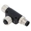 M12 adapter FT-M12A-04F-M12A-04M-K4-0200