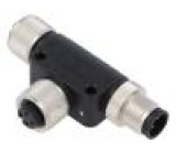 M12 adapter FT-M12A-04F-M12A-04M-K4-0200