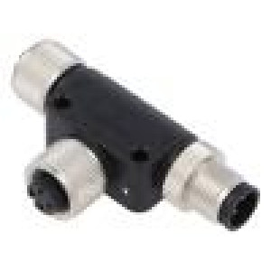 M12 adapter FT-M12A-04F-M12A-04M-K4-0200