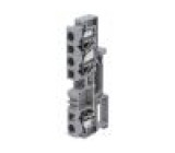 Rail mounted connector WS6-TW-01P-11