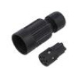 TH384 Mini Socket connector 5p Screw D7-12 IP66/IP68