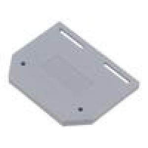 Rail mounted connector D-WS6-SD-01P-11