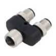 M12 adapter FY-M12D-04F-M12D-04M-T-0100