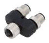 M12 adapter FY-M12D-04F-M12D-04M-T-0100