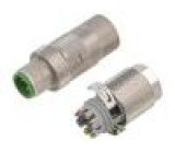 M12 plugs and sockets ED-IE-AX-M12D-5-PN-67-FC