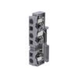 Rail mounted connector WS16-TW-01P-11