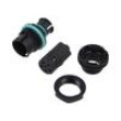 TH385 Mini Plug connector panel-mounted 5p Screw M20 IP68